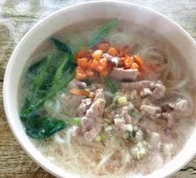 Lean Meat Noodle Soup