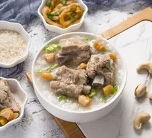 Salted Pork Bone Rice Porridge