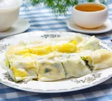 Double Egg Rice Noodle Roll