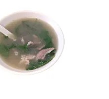 Goji Leaf Pork Offal Soup Rice