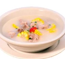 Lotus Root and Pork Rib Soup Rice