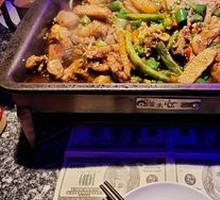 Double Pepper Grilled Frog in Hot Pot