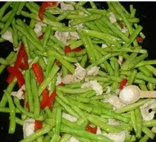 Stir-Fried Long Beans with Pork