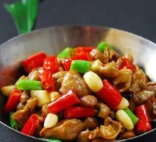 Spicy Pork Intestines Stir-fry