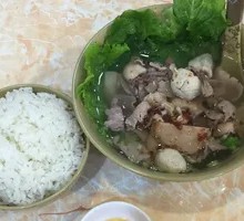 Special Pork Offal Rice Soup