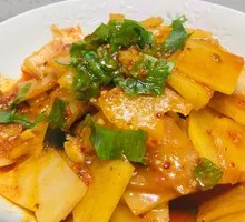 Sauce-Braised Potato Slices