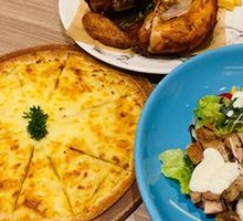 Orleans Grilled Chicken with Fries