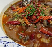 Spicy Dan Dan Noodles with Blood Sausage
