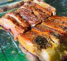 Steamed Pork Ribs with Perilla and Fermented Black Beans