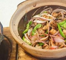 Stir-fried Intestines with Fermented Black Beans