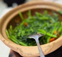 Shrimp Paste Stir-fried Water Spinach