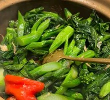 Stir-fried Gai Lan with Shrimp Paste