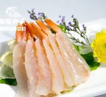 Glass Shrimp Sashimi