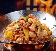 Long Da Xi Cha Oil Stir-Fried Chicken