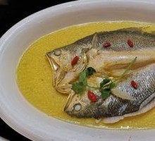 Chicken Oil Steamed Large Yellow Croaker