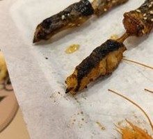 Grilled Eel Skewers
