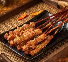 Premium Lamb Skewers with Red Willow Branches