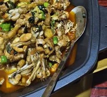 Mushroom Frog Stir-fry