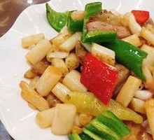 Stir-Fried Lotus Stem Tips