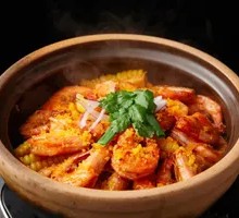 Golden Egg Yolk Shrimp
