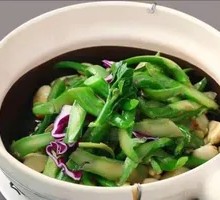 Oil渣 Stir-fried Bok Choy