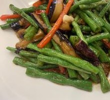 Perilla Bean and Eggplant Stir-fry