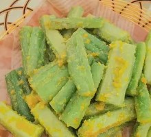 Salted Egg Yolk Stir-fried Bitter Melon