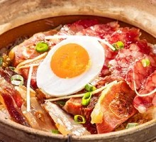 Preserved Meat Trio Baozi Rice Bowl