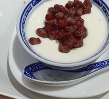 Red Bean Double-Layer Milk Pudding