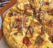 Teriyaki Beef and Potato Pizza