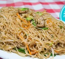 Three-Thread Pork Fried Rice Noodles