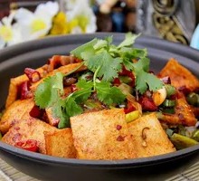 Stir-fried Tofu with Pork