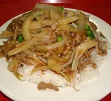White Radish and Pork Fillet Rice