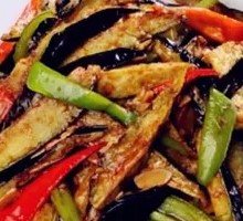 Egg and Eggplant Fried Rice