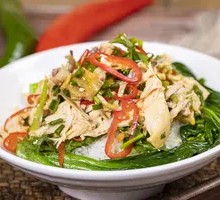 Spicy Shredded Chicken Rice