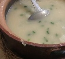 Salted Pork Bone Rice Porridge