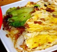 Egg Rice Noodle Roll