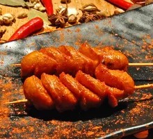 Crispy Pork Collar Hot Dog