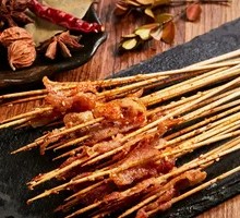 Snowflake Meat Skewers
