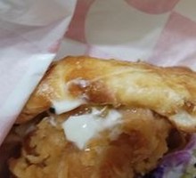 Spicy Chicken Leg Chinese Burger