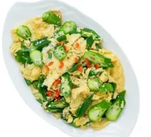 Okra Egg Fried Rice