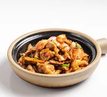 Ginseng Mushroom Stir-Fried Chicken