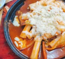 Cheese Stir-Fried Rice Cake