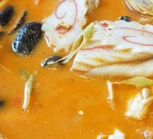 Thai Tom Yum Seafood Hot Pot