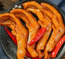 Braised Duck Feet