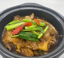 Braised Beef Shank with Fish Head