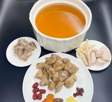 Snow Pear and Sea Coconut Stewed Pork Lung Soup