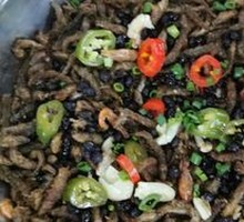 Pan-fried Fish Roe with Shrimp