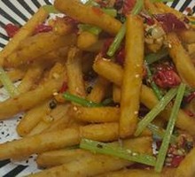 Sour Spicy Potato Strips