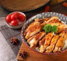 Double Chicken Leg Braised Pork Donburi
